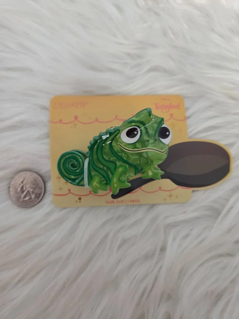 Colourpop x Tangled Pascal Claw Clip